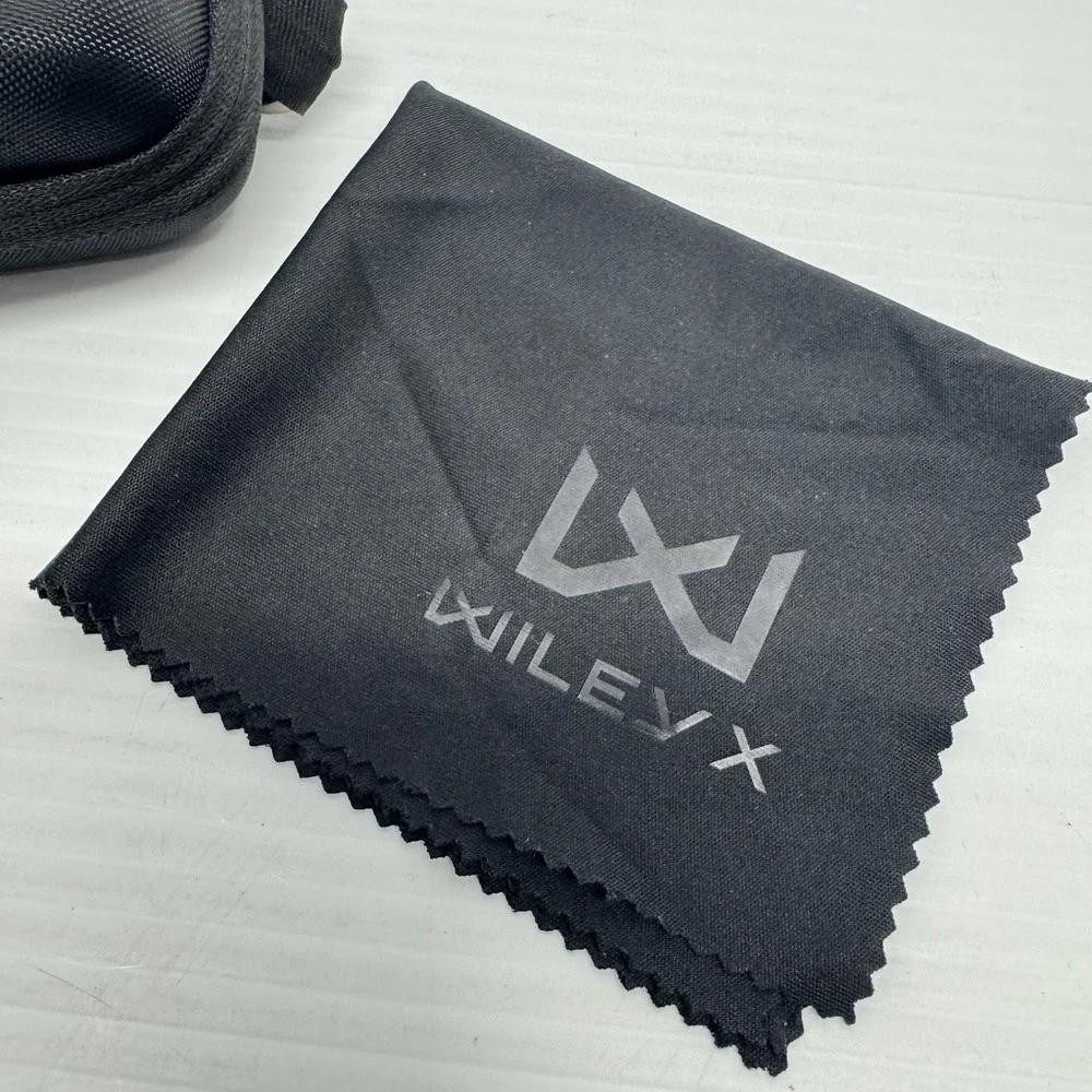 WILEY X KINGPIN Z87-2+ EN166 S MATTE BLACK AUTHENTIC EYEGLASSES W/CASE 60-19